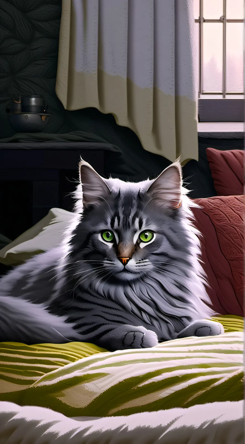 ai character: My cat! background
