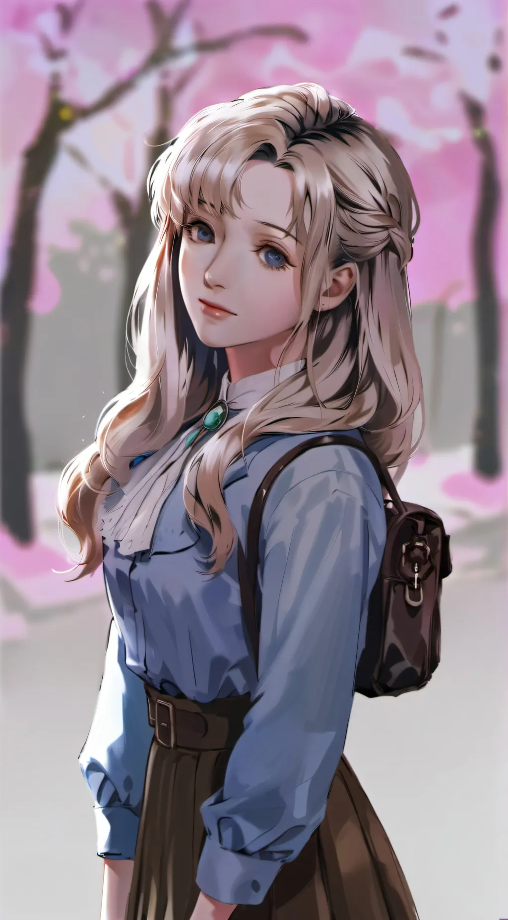 ai character: lilly background