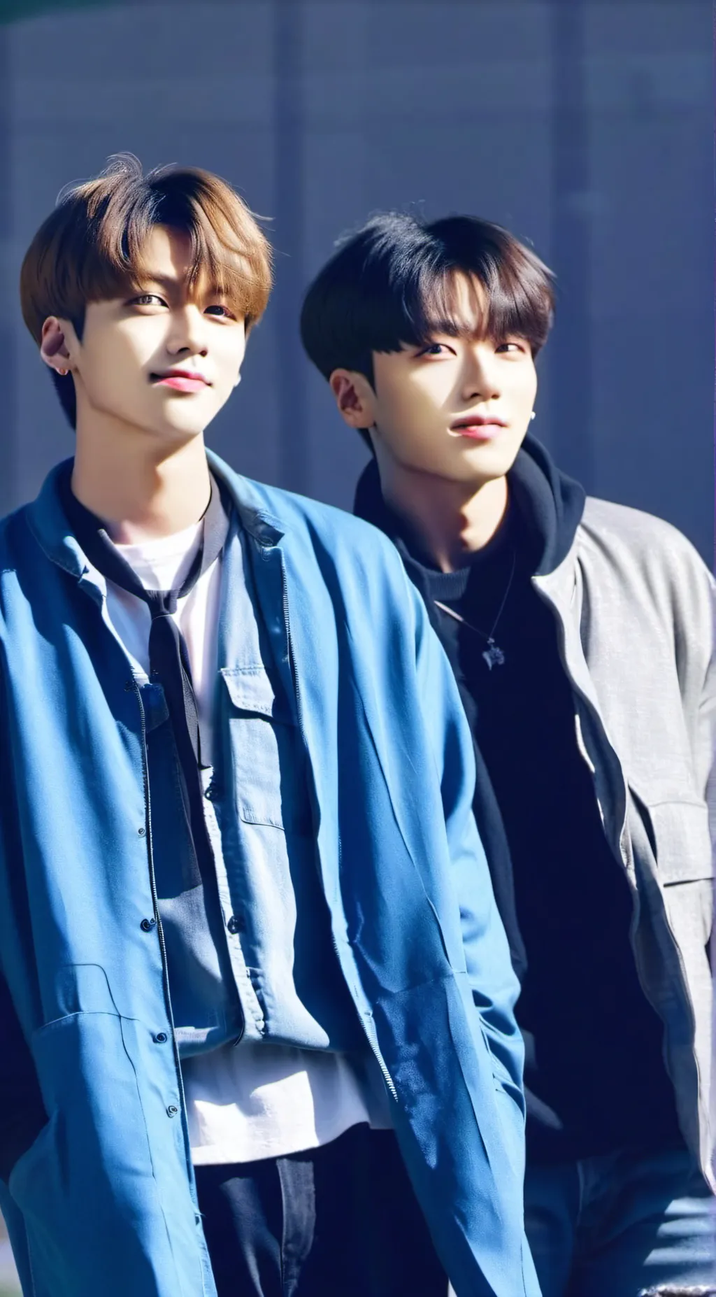 ai character: Jungkook&Taehyung background