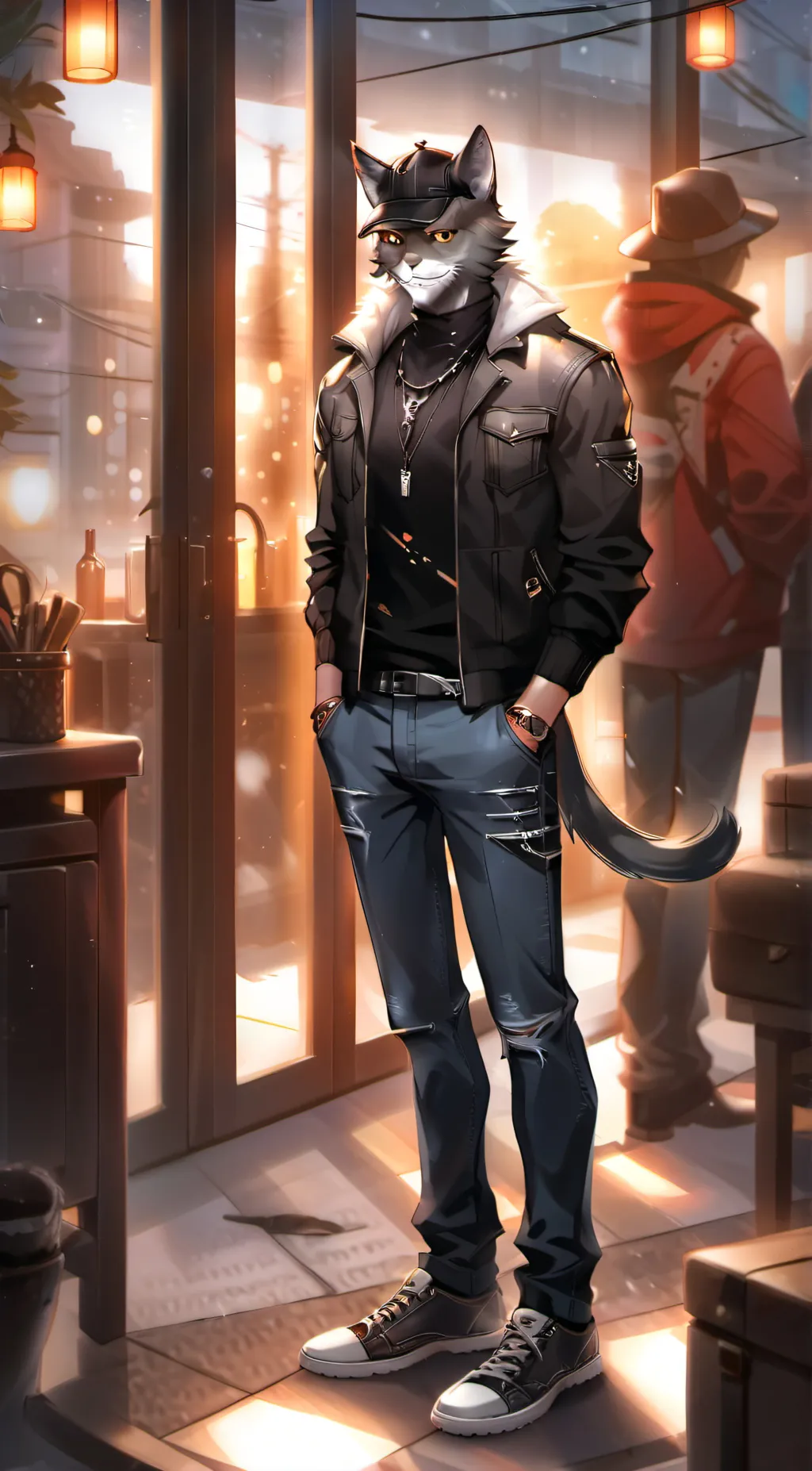 ai character: Veris background