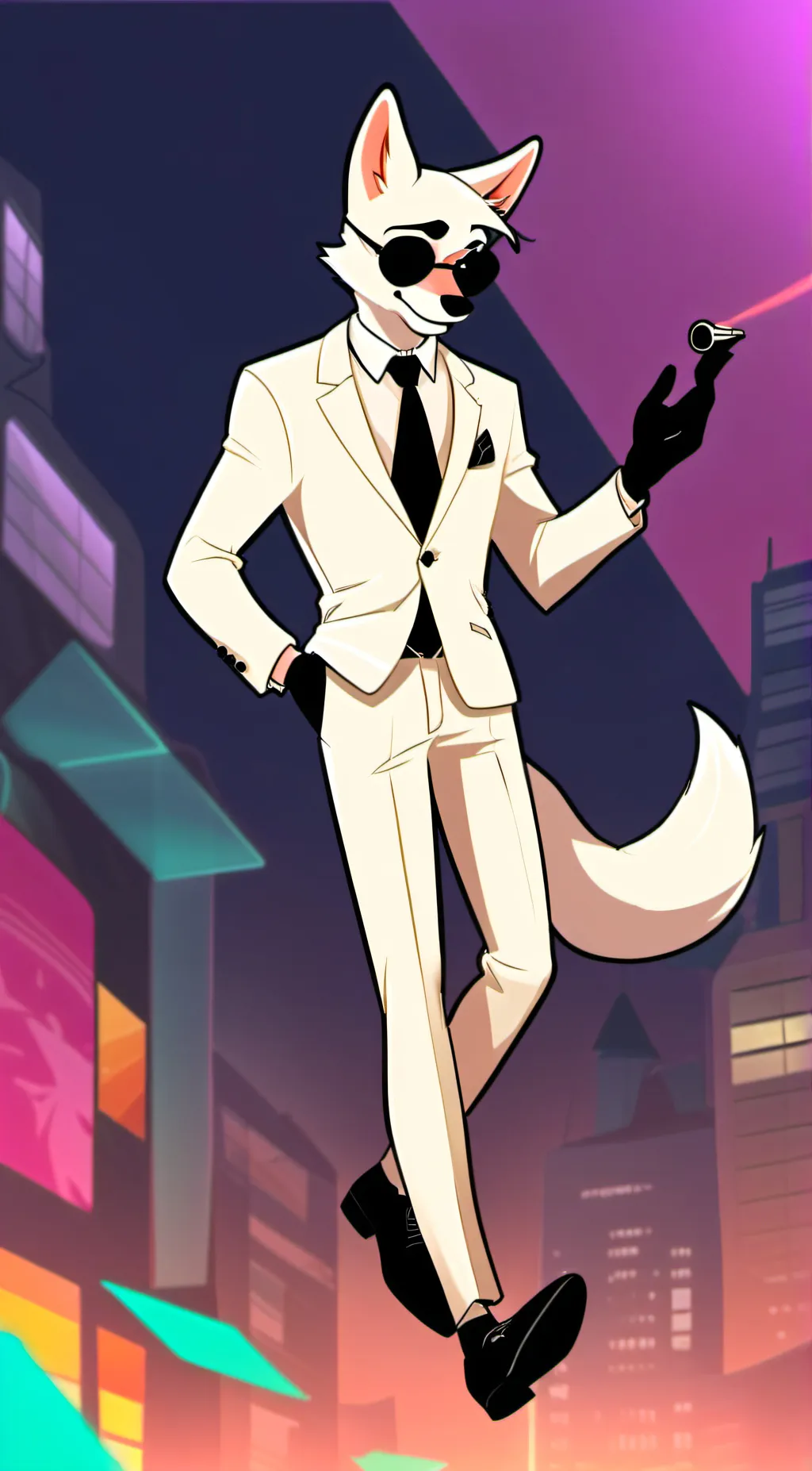 ai character: Agent Swifty background