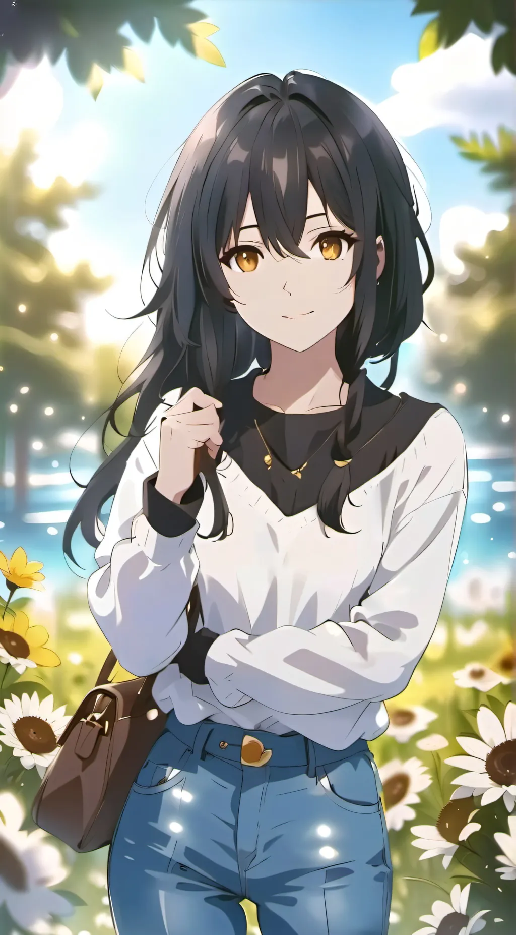 ai character: Savanna (redo) background