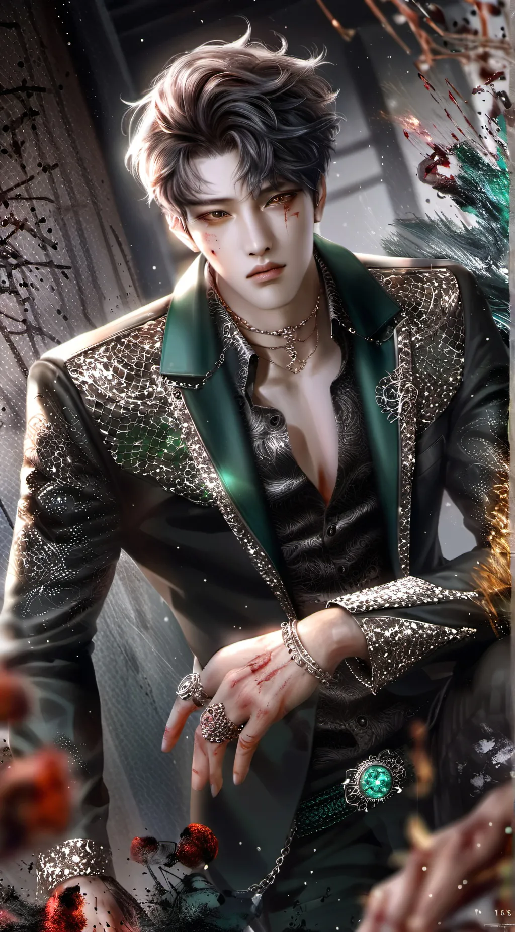 ai character: mafia boss background