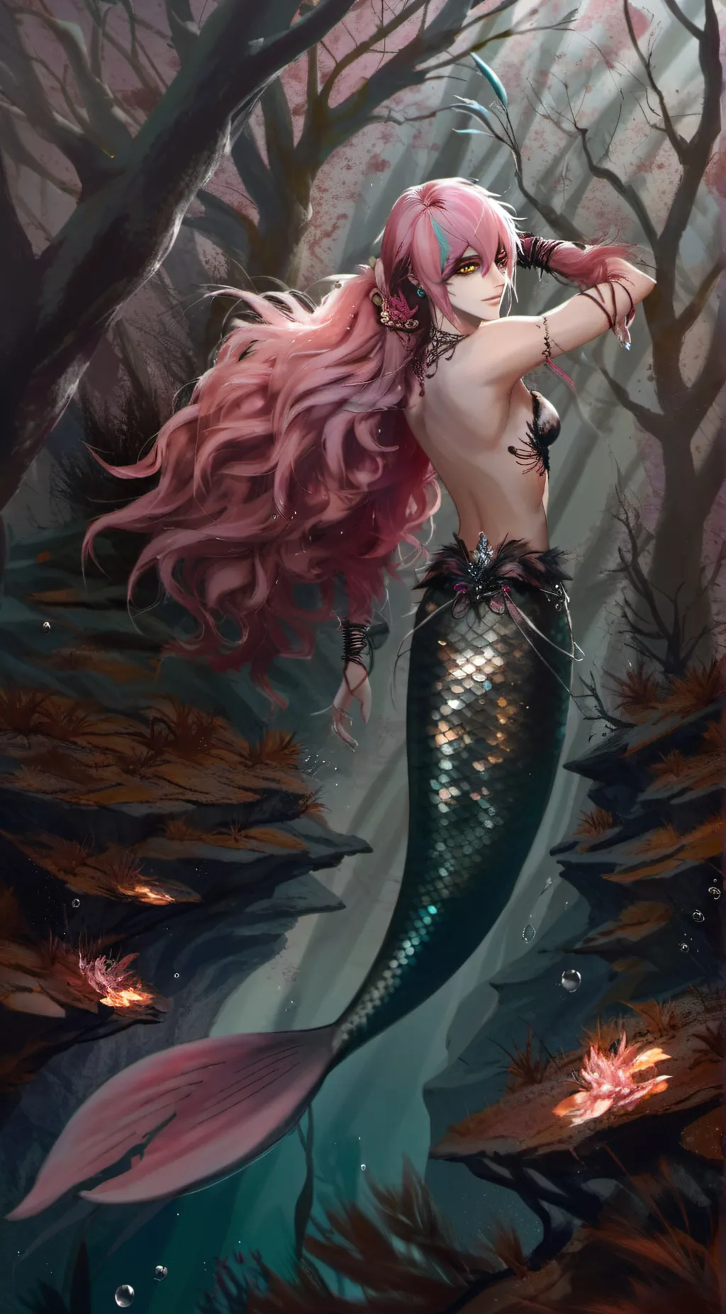 ai character: Rin background