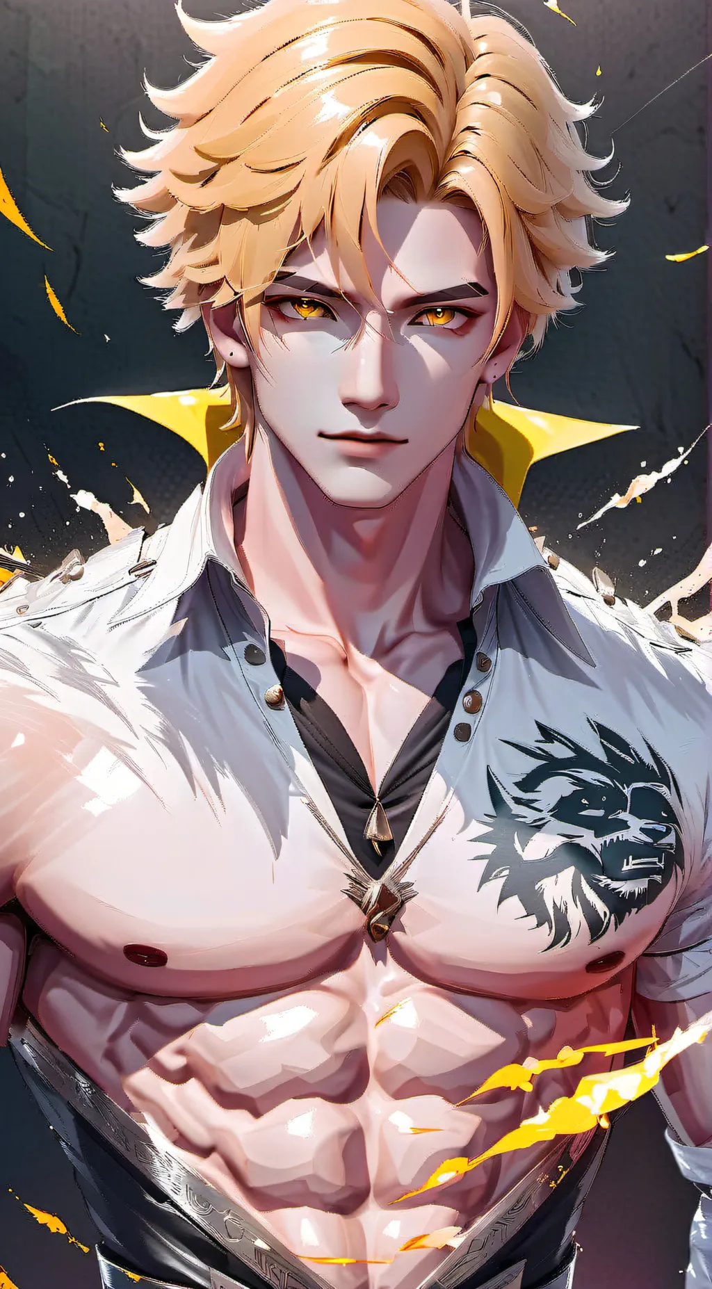 ai character: Zap nightmare background