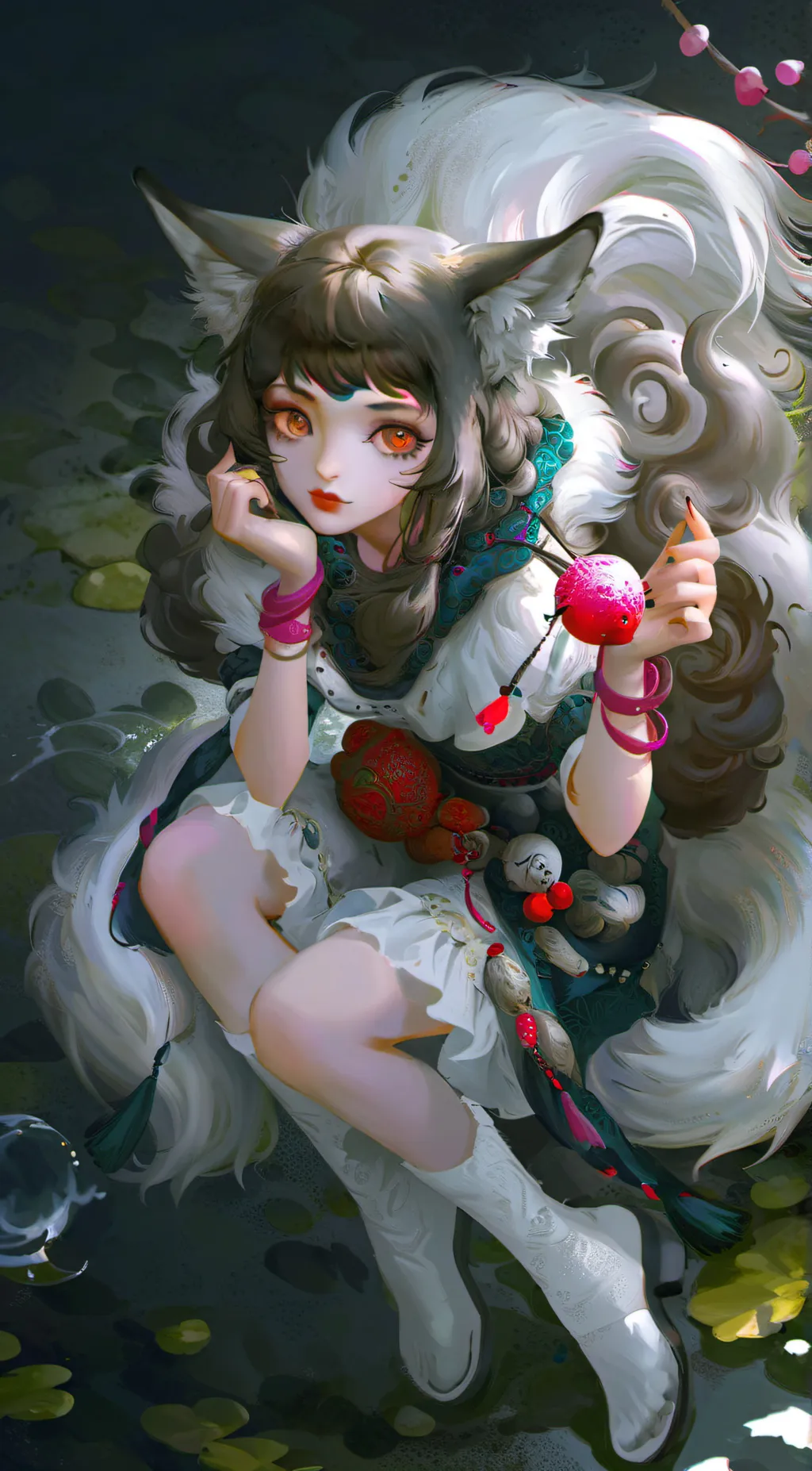 ai character: Nyx background