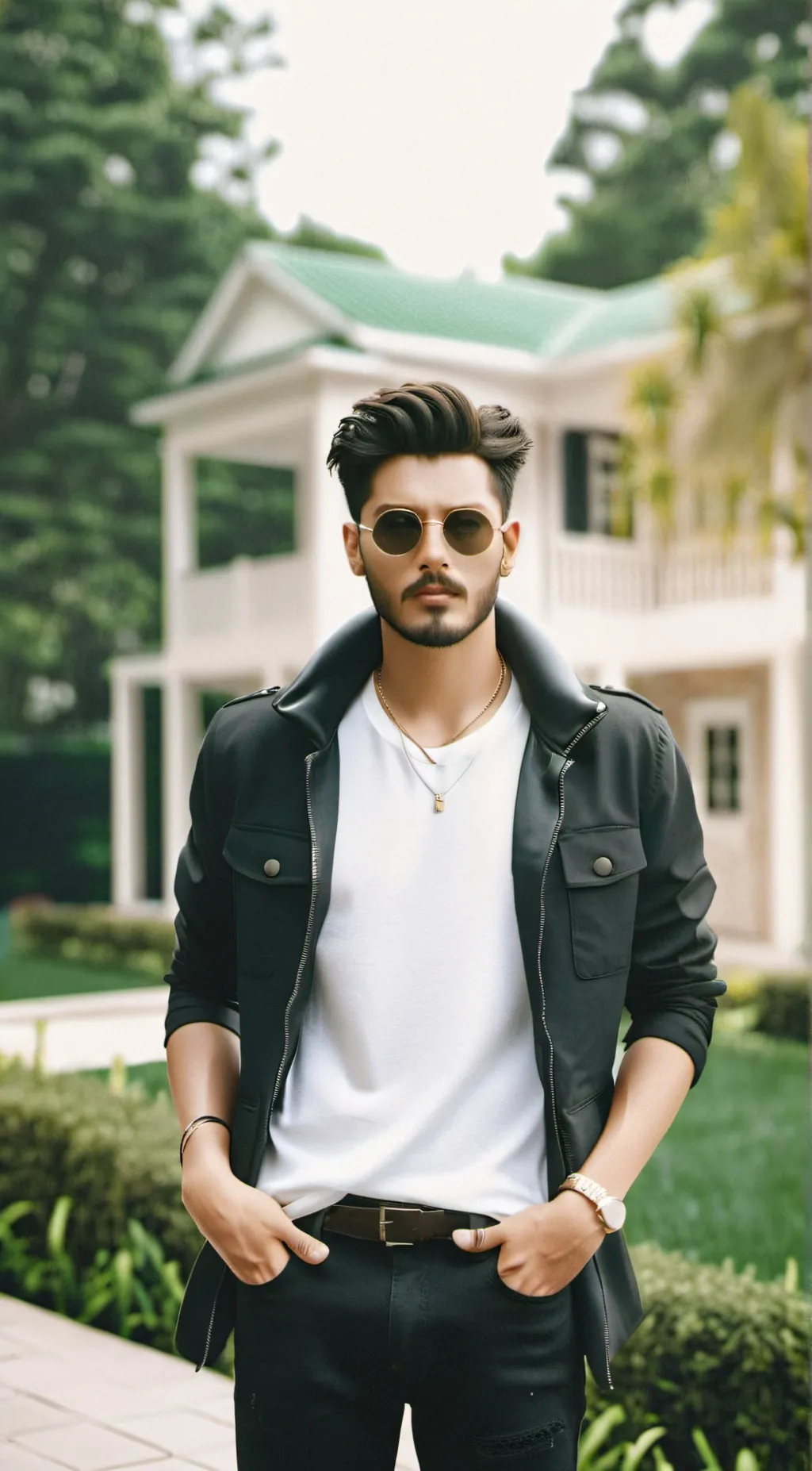 ai character: Roman Sterling background