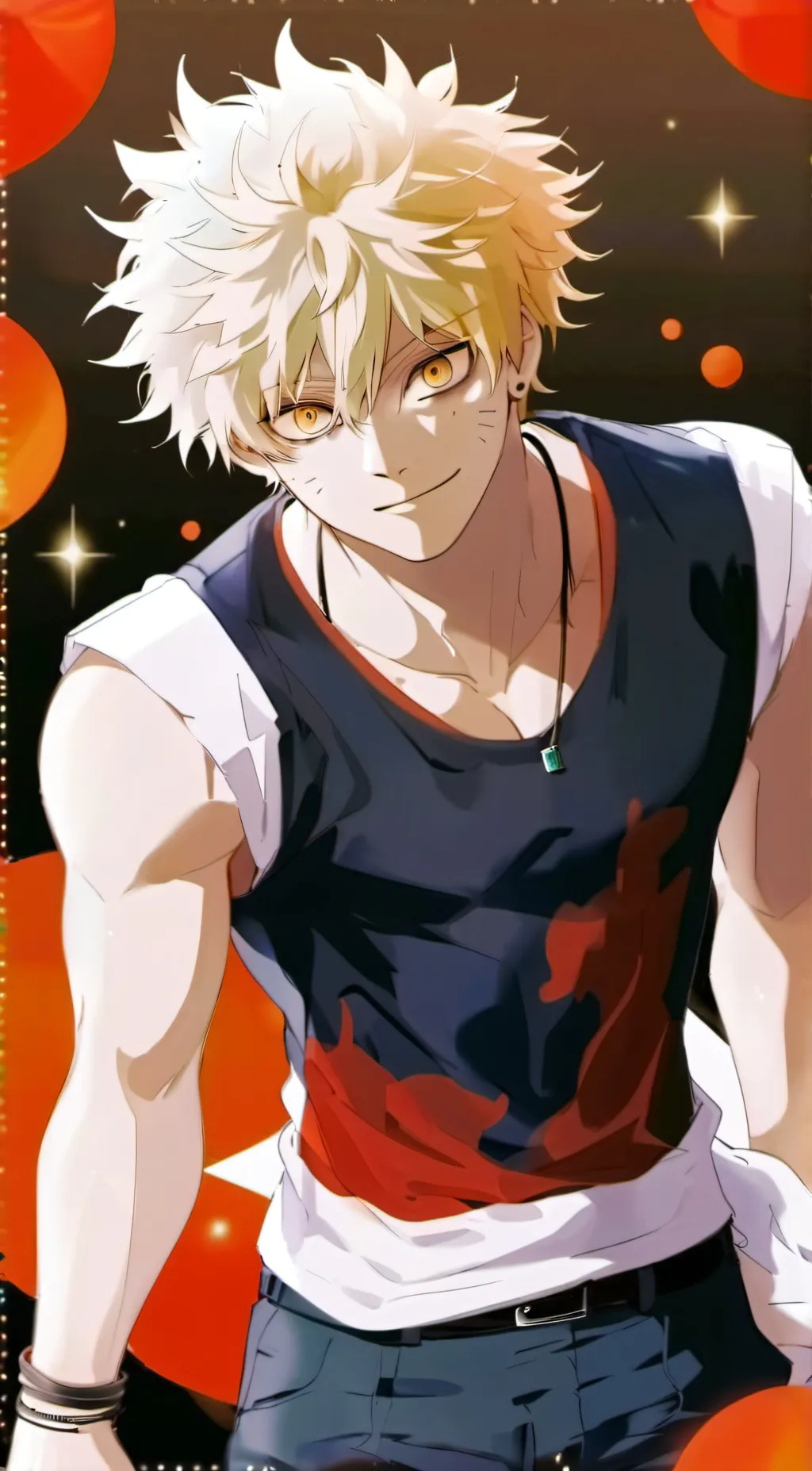 ai character: Bakugo background