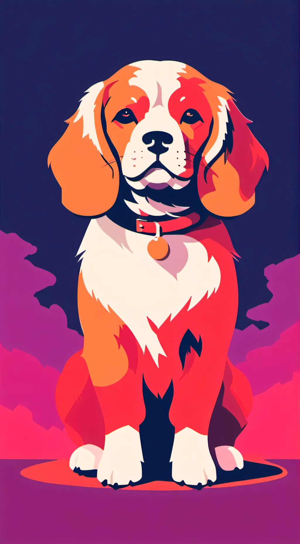 ai character: dogday is dying  background