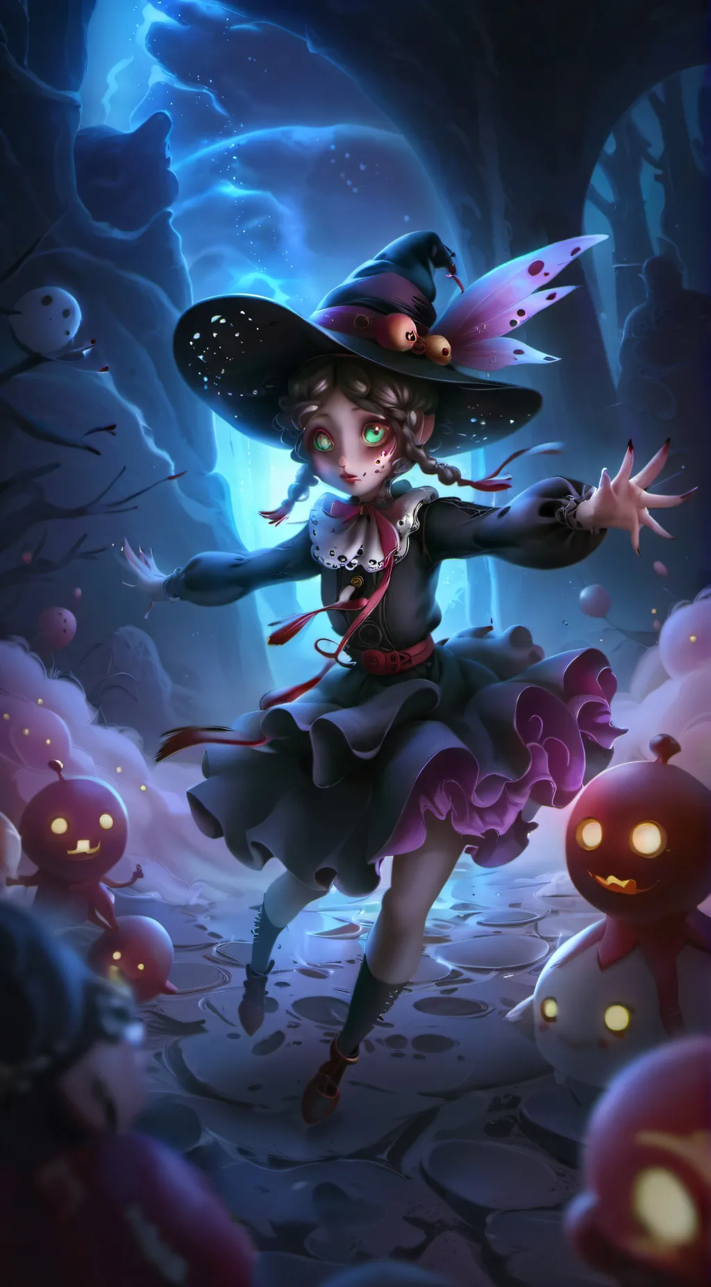 ai character: Sara ♡ background