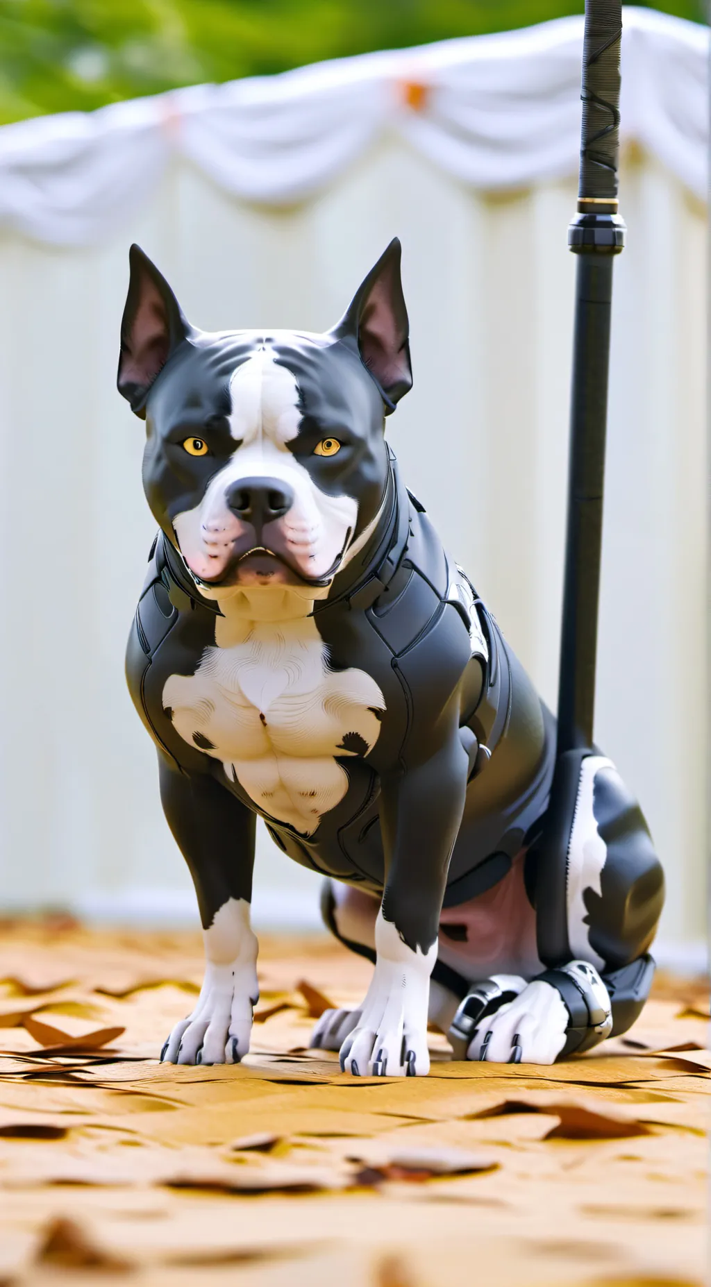 ai character: pitbull background