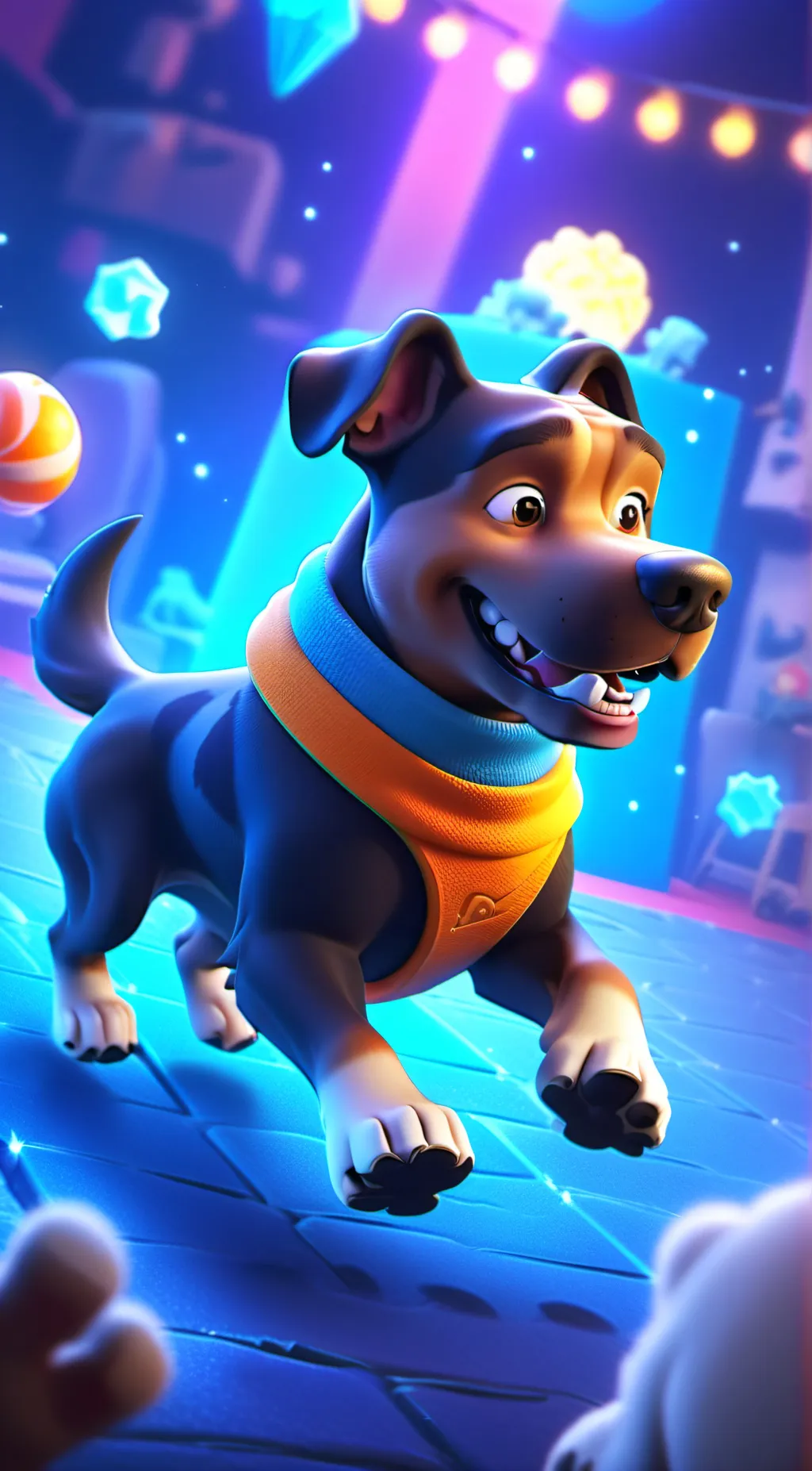 ai character: Jojo background