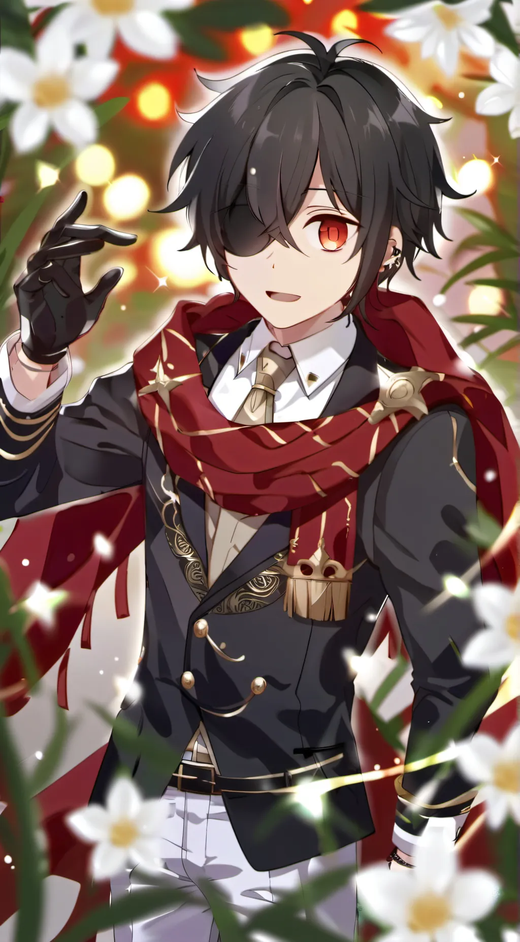 ai character: ❄️ Winter ❄️  background