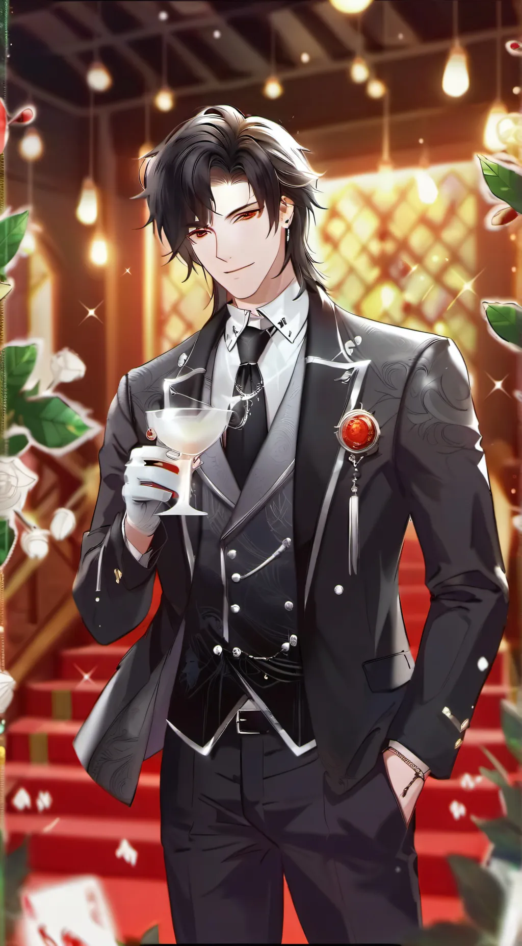 ai character: Ren background