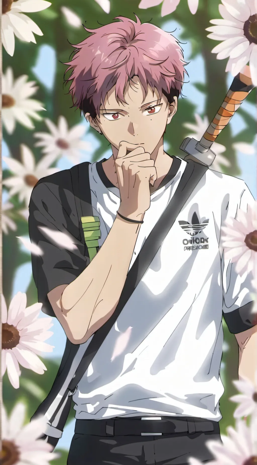 ai character: itadori background