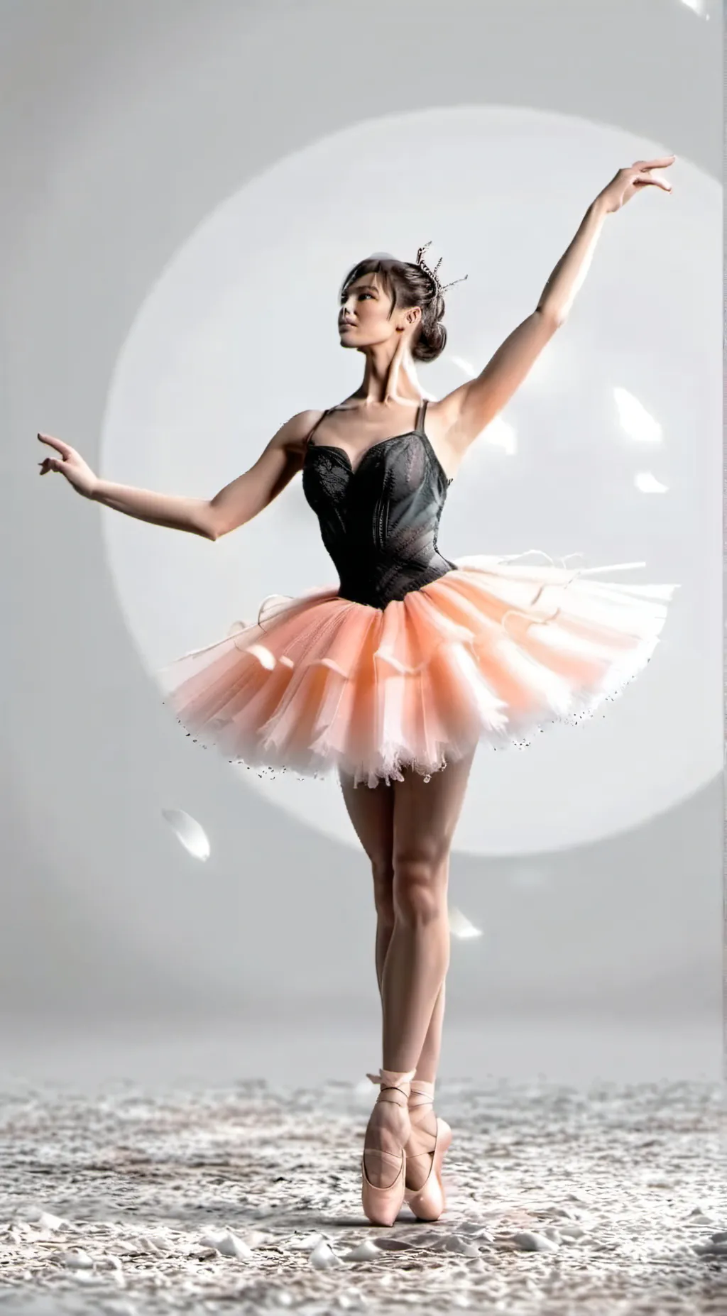 ai character: Arielle  background