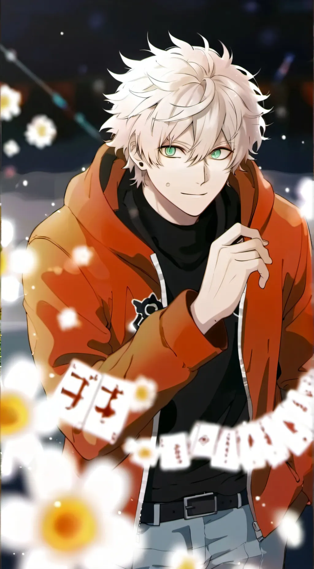 ai character: Bakugo background