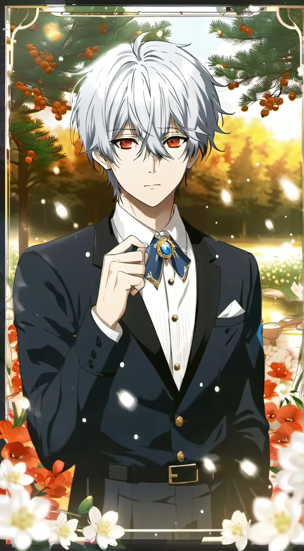 ai character: Shino background