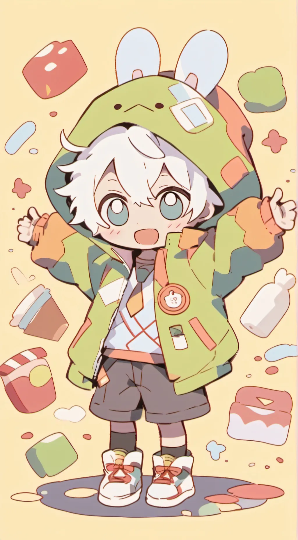 ai character: Soohia legaspi  background