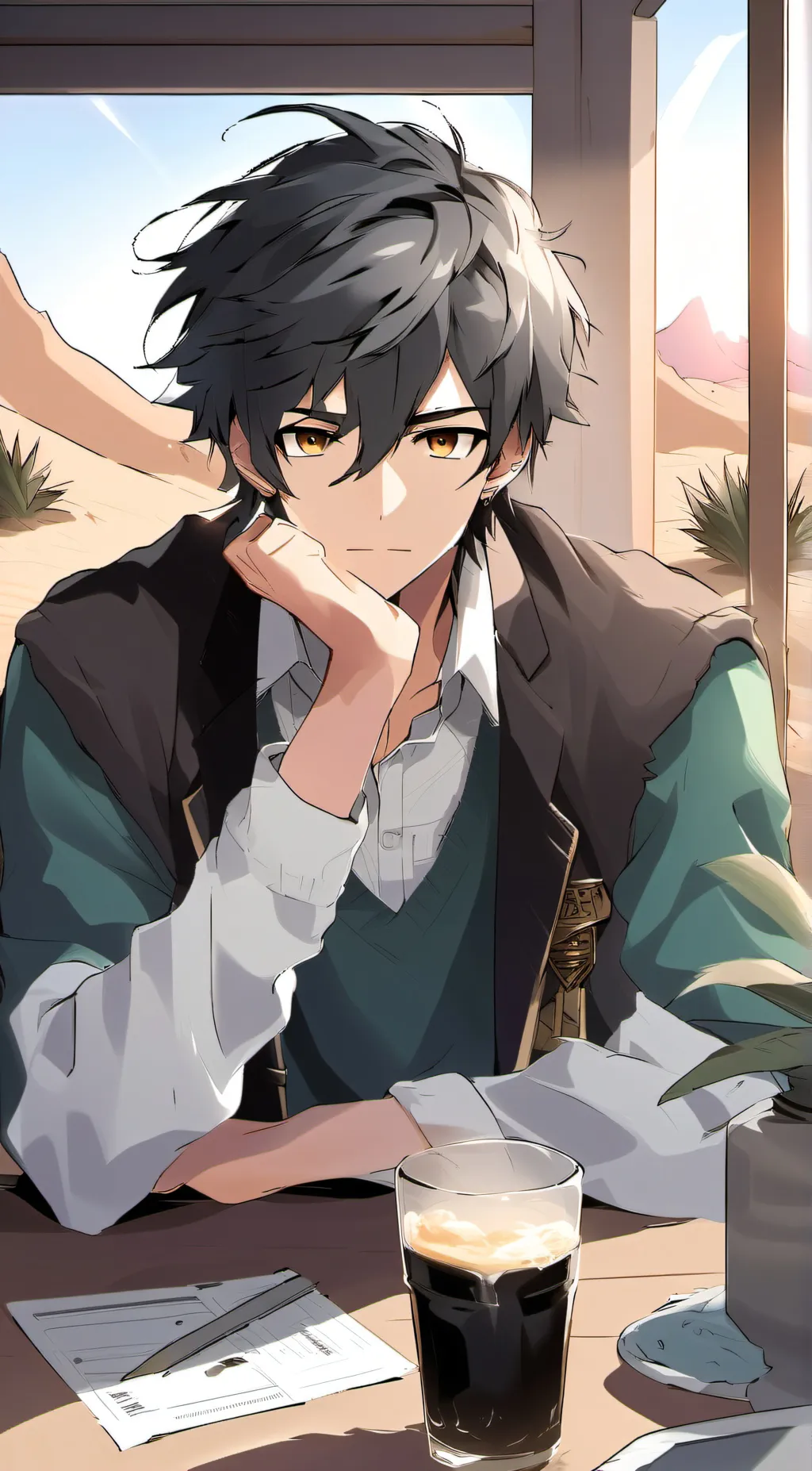 ai character: Izaki Miyama (pt2) background