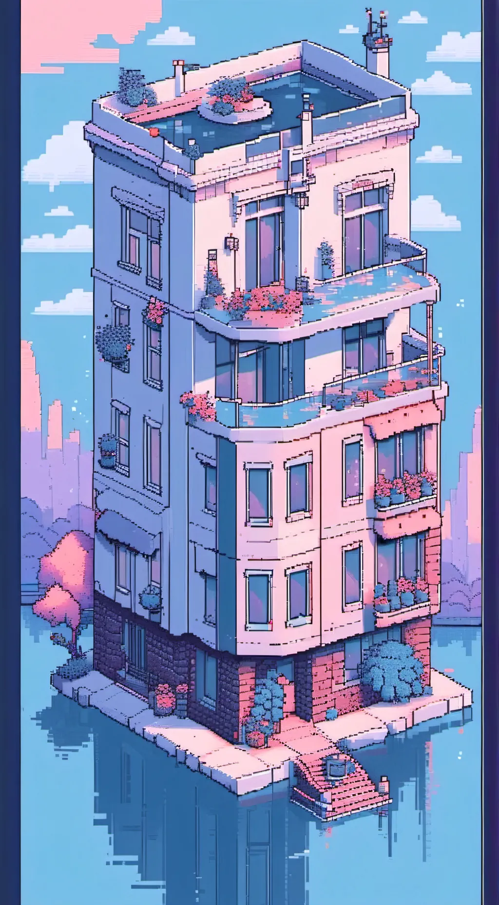 ai character: Eclipse x Foxy background