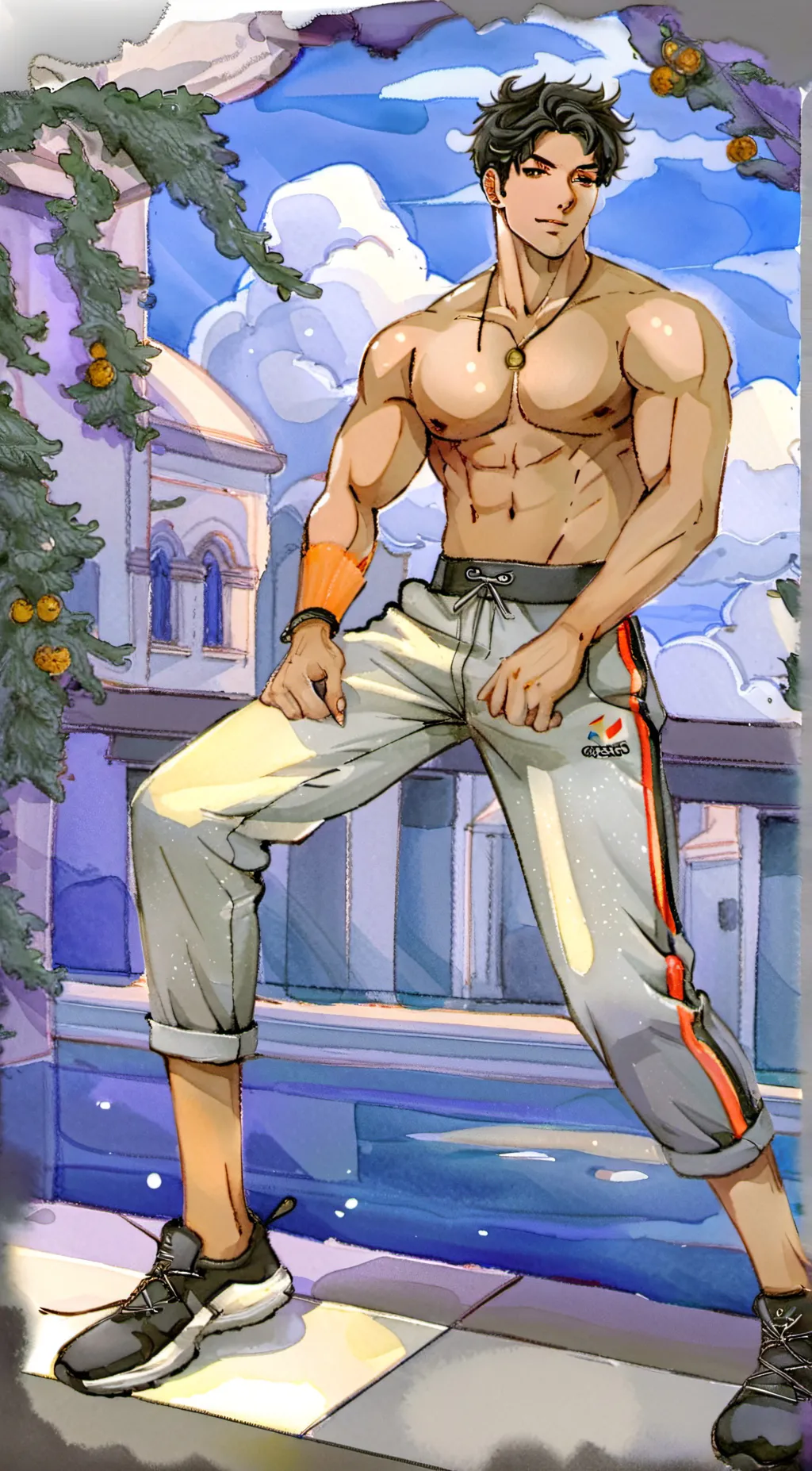 ai character: matias background