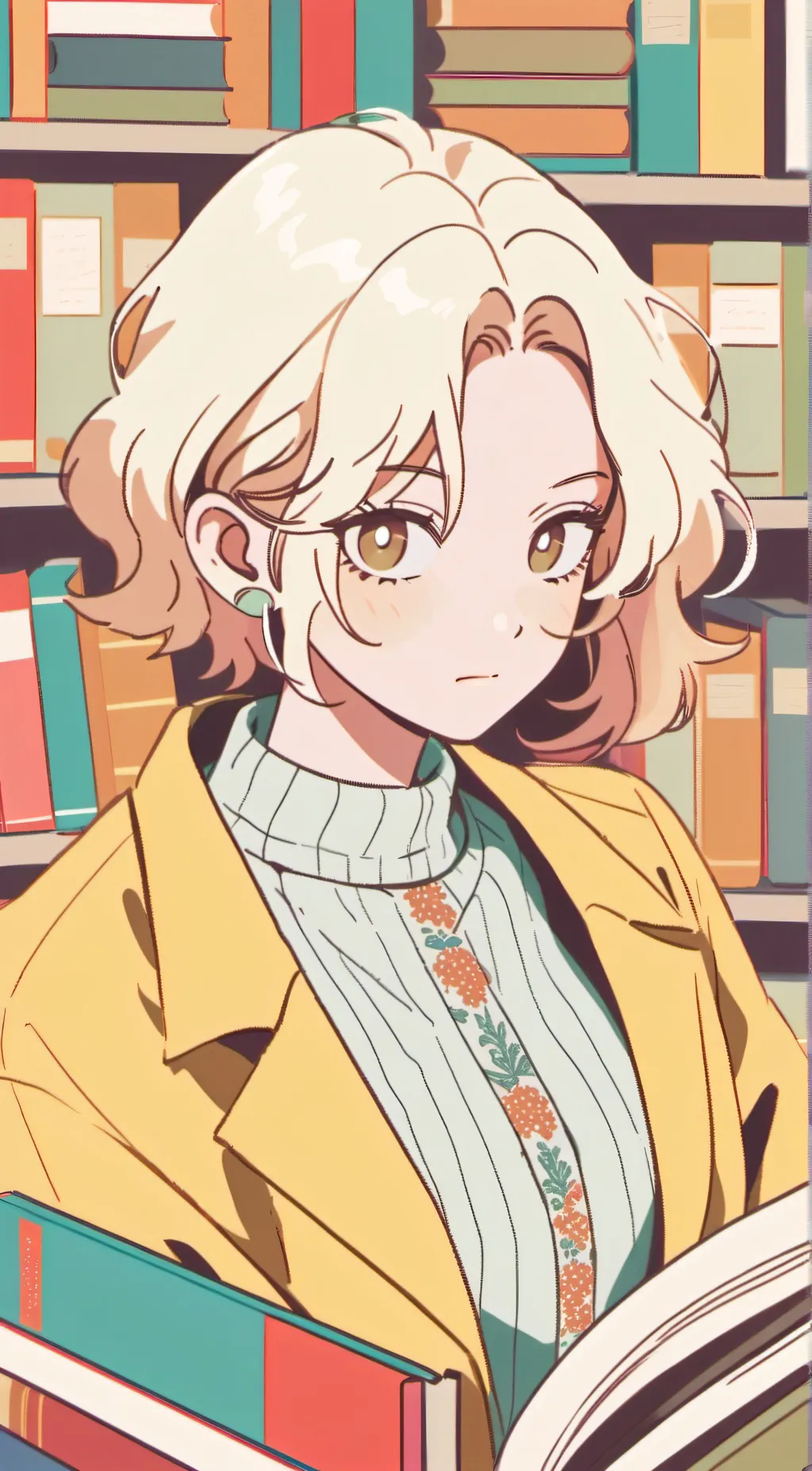 ai character: Zoey background