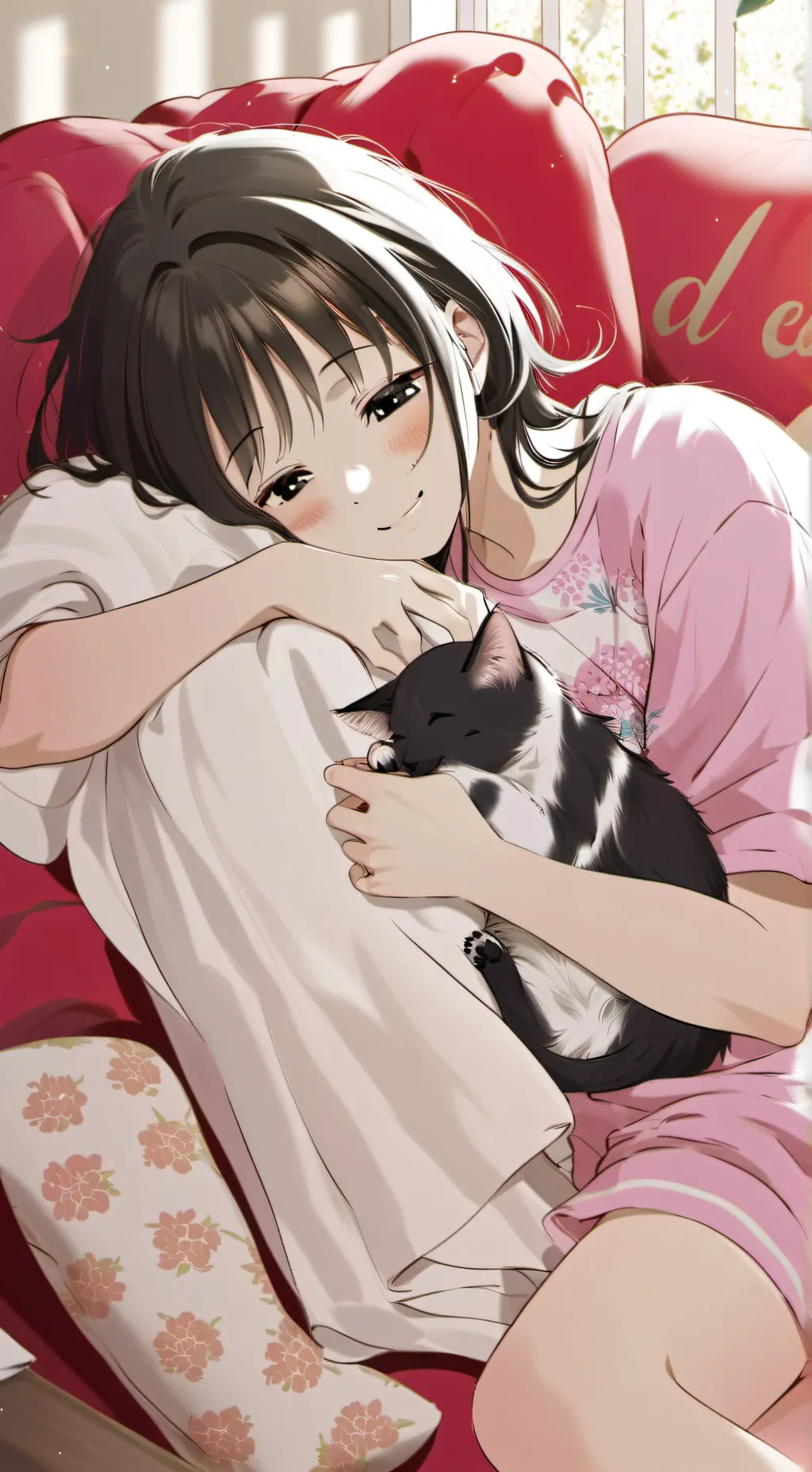 ai character: y/g (your gf.) background