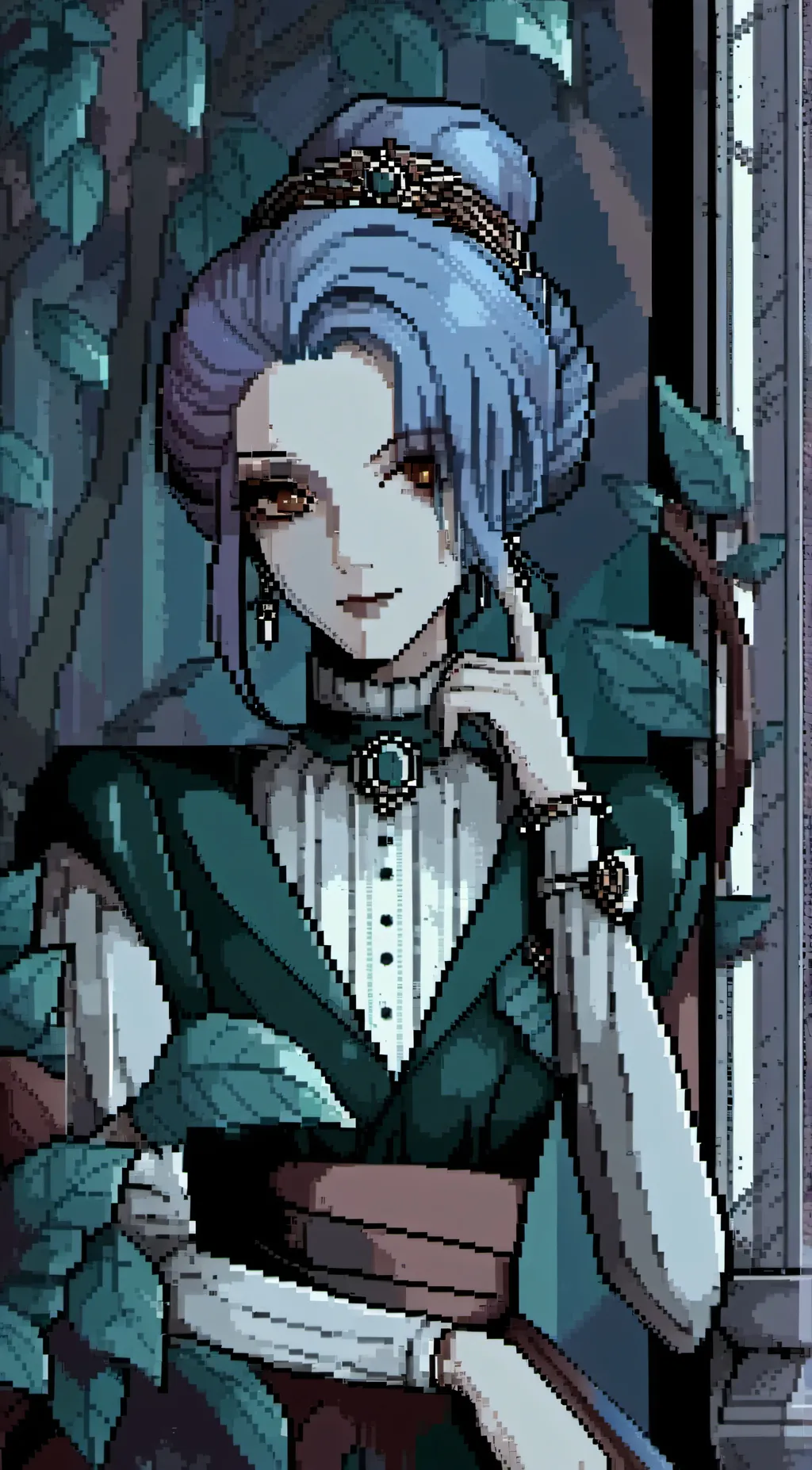 ai character: space background