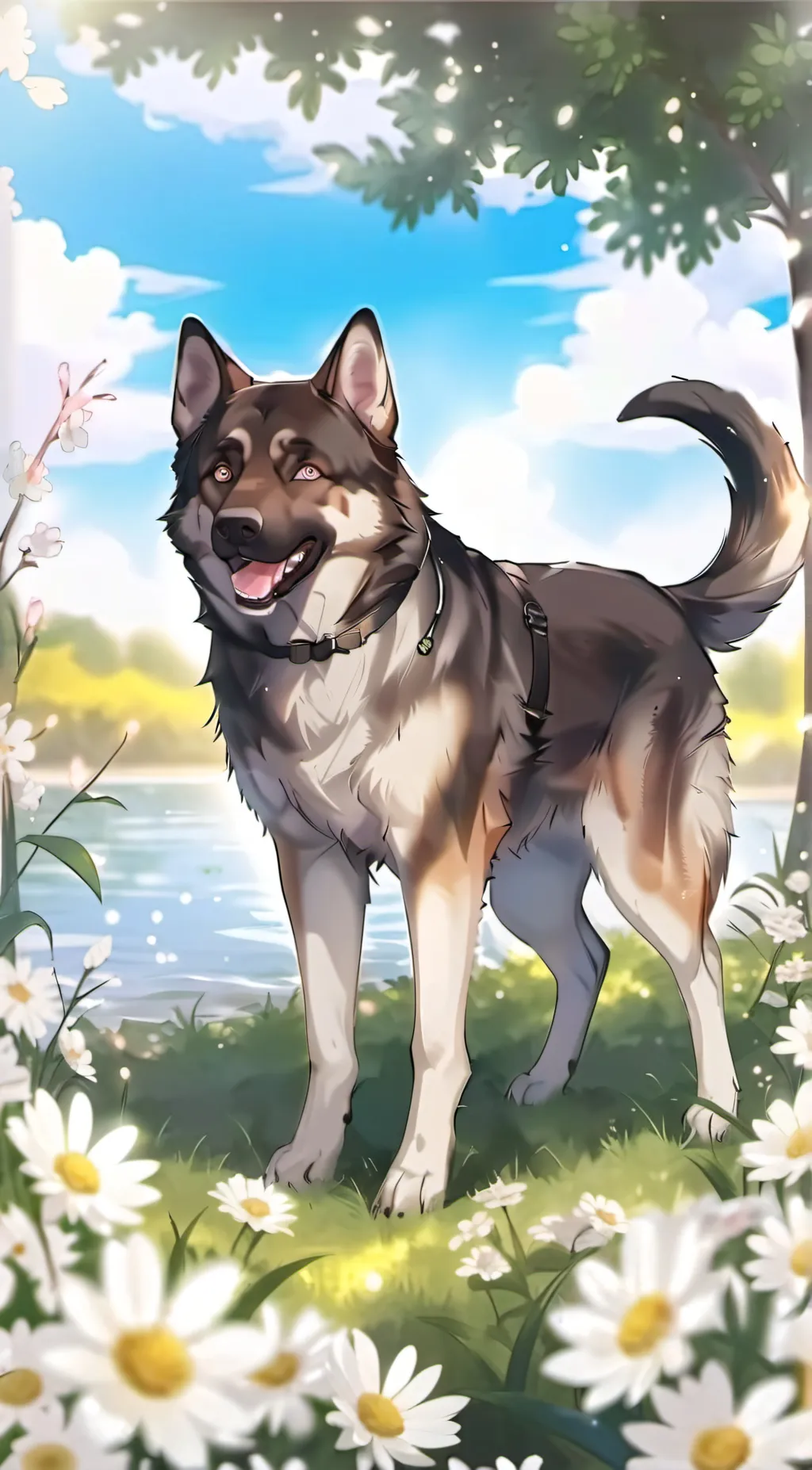 ai character: Max background