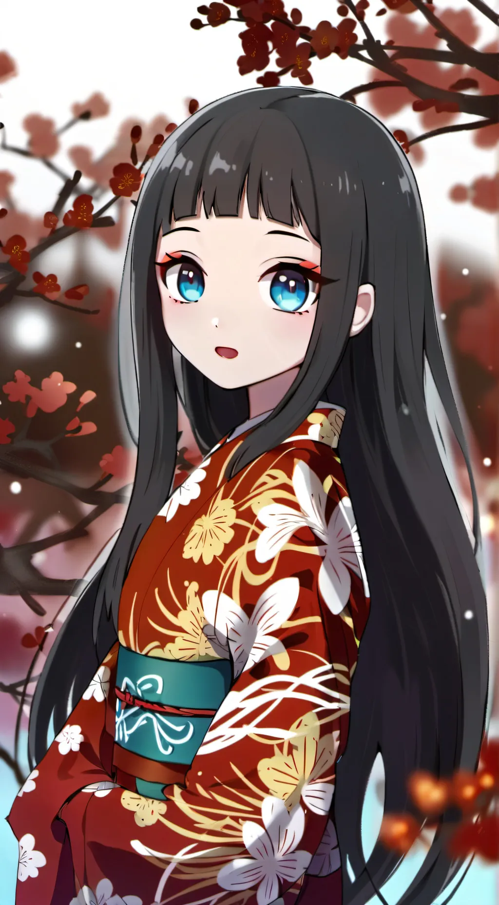 ai character: Illusion background