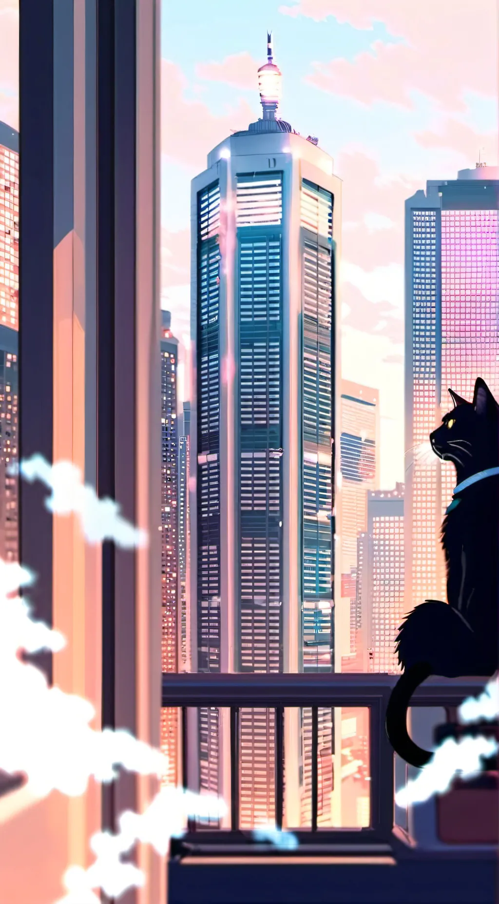 ai character: french fry background