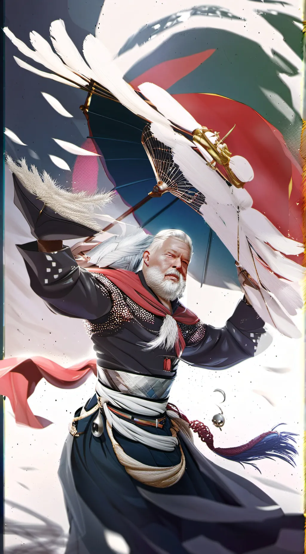 ai character: fat background