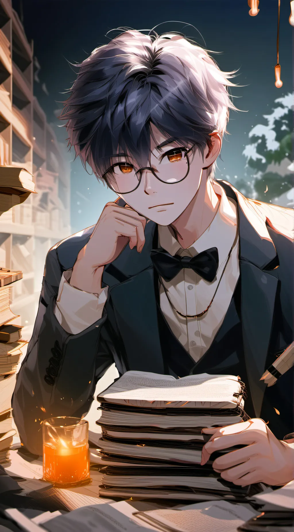 ai character: Eli  background