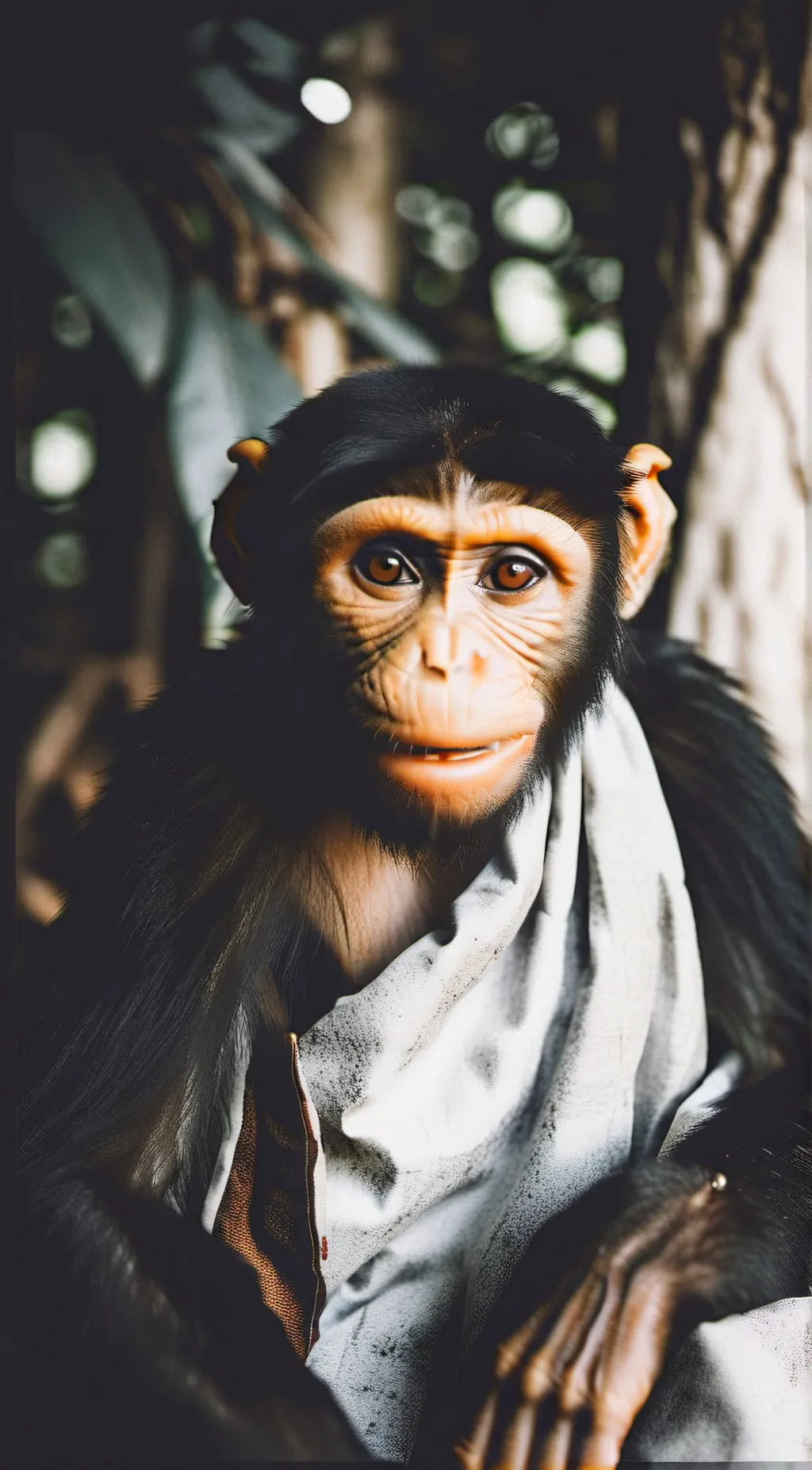 ai character: Monke background