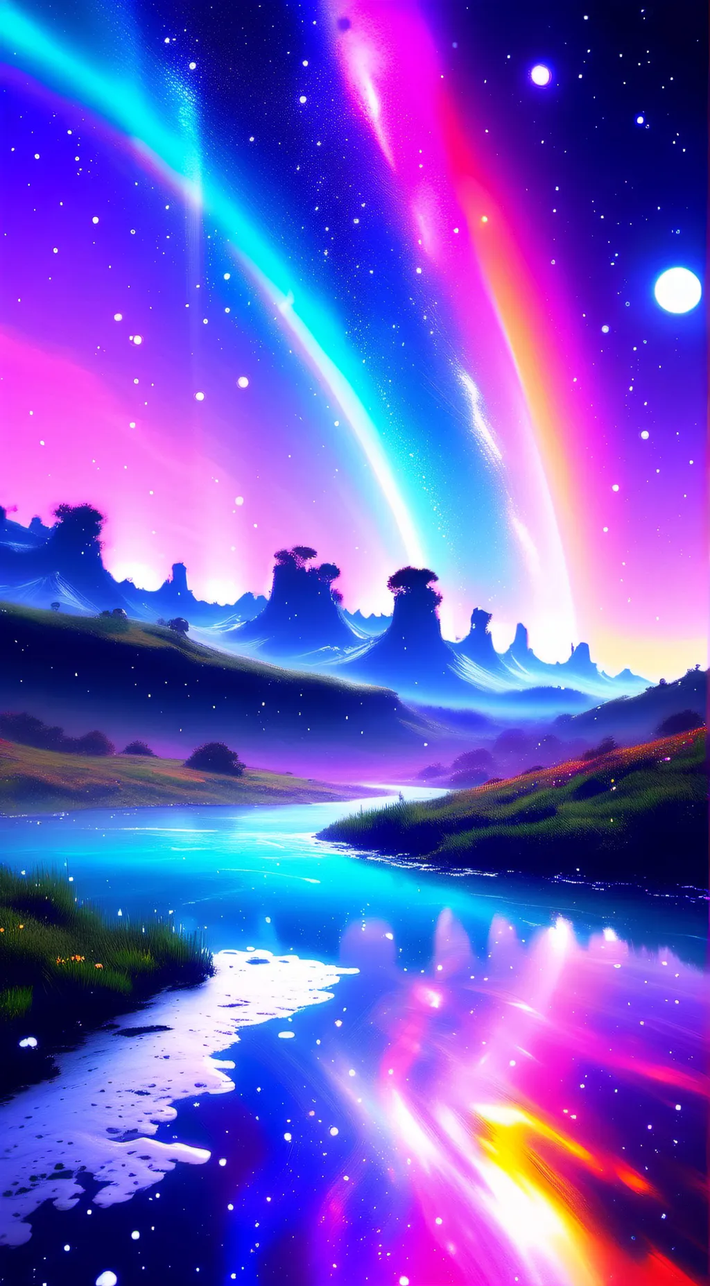 ai character: universe background