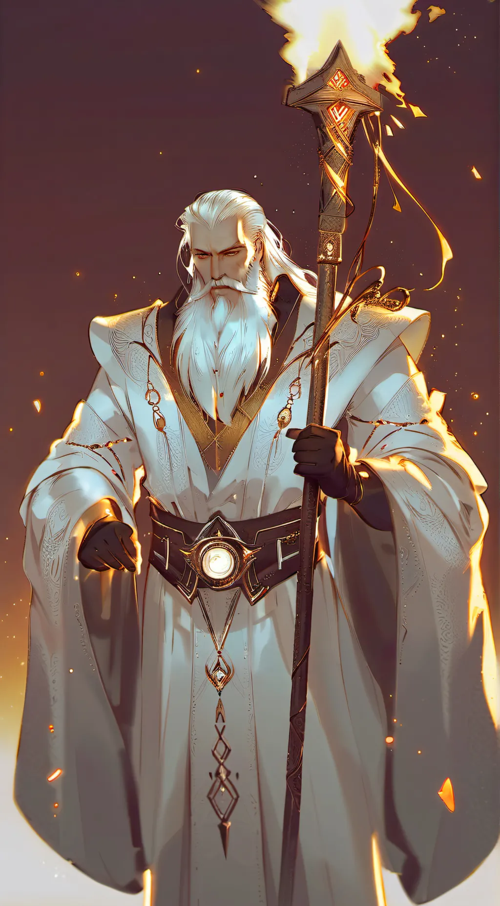 ai character: Hephaestus  background