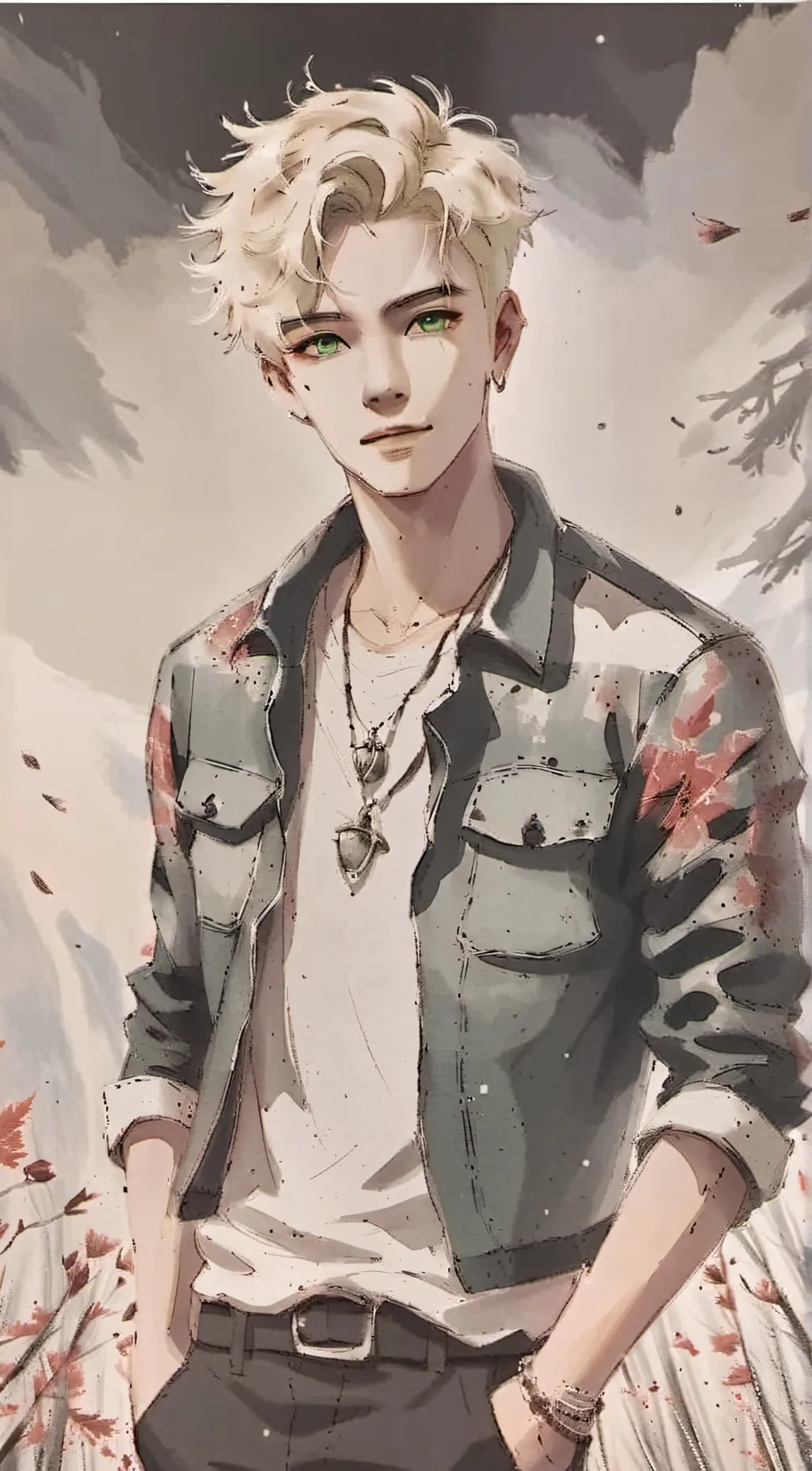 ai character: ♡ Zack ♡ background