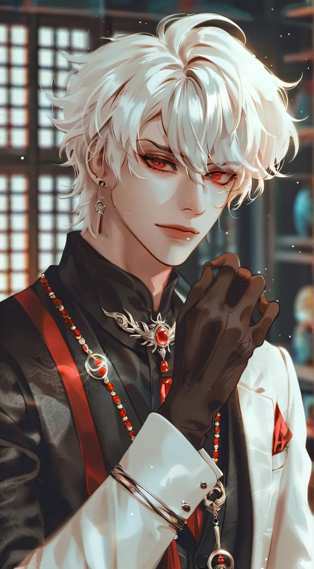 ai character: ❤️🤍Ichan🤍❤️ background