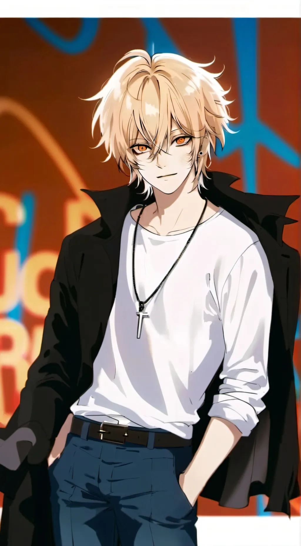 ai character: Zander background