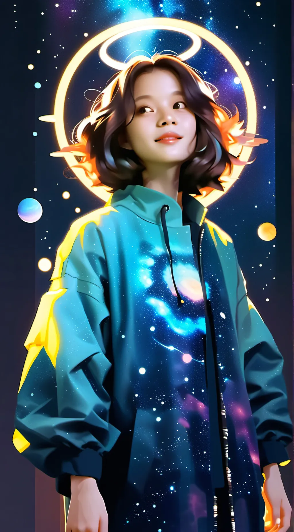 ai character: Gala background