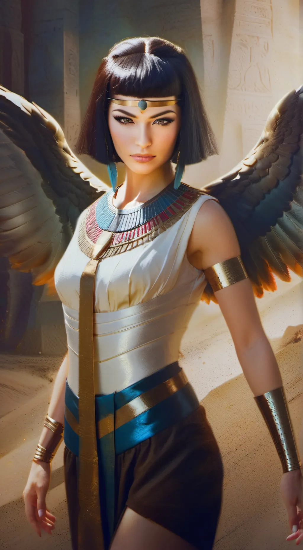 ai character: Ma'at background