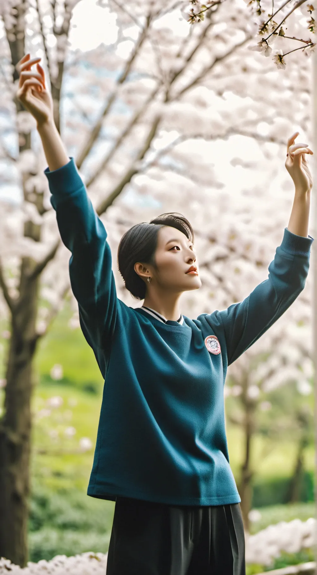 ai character: Lala rose background