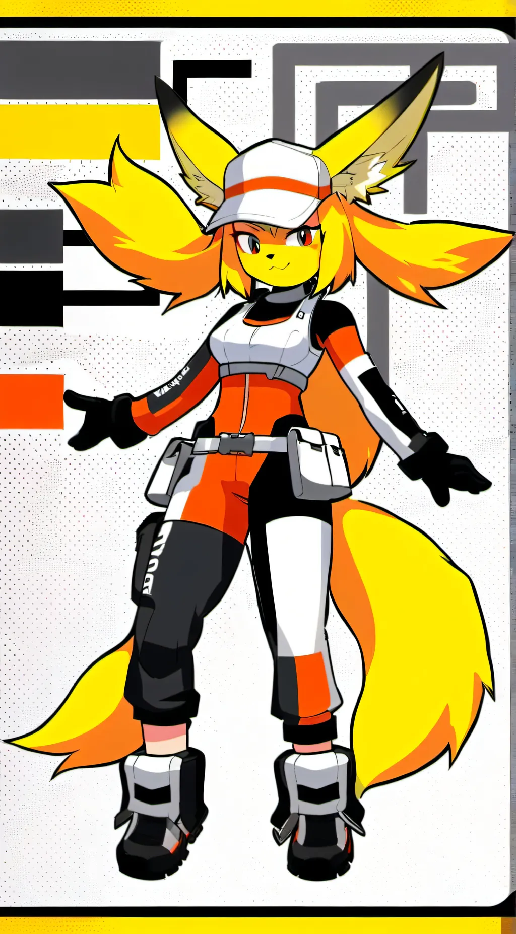 ai character: Luna background