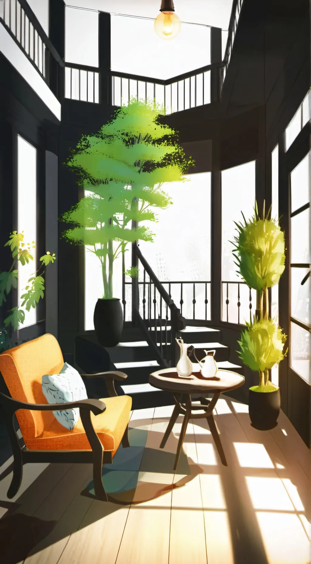 ai character: Lov background