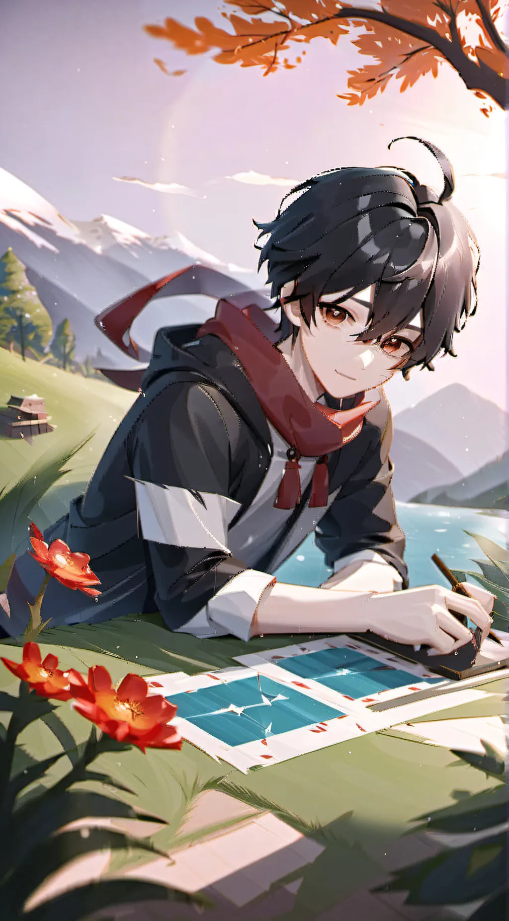 ai character: Aku cinta kamu background