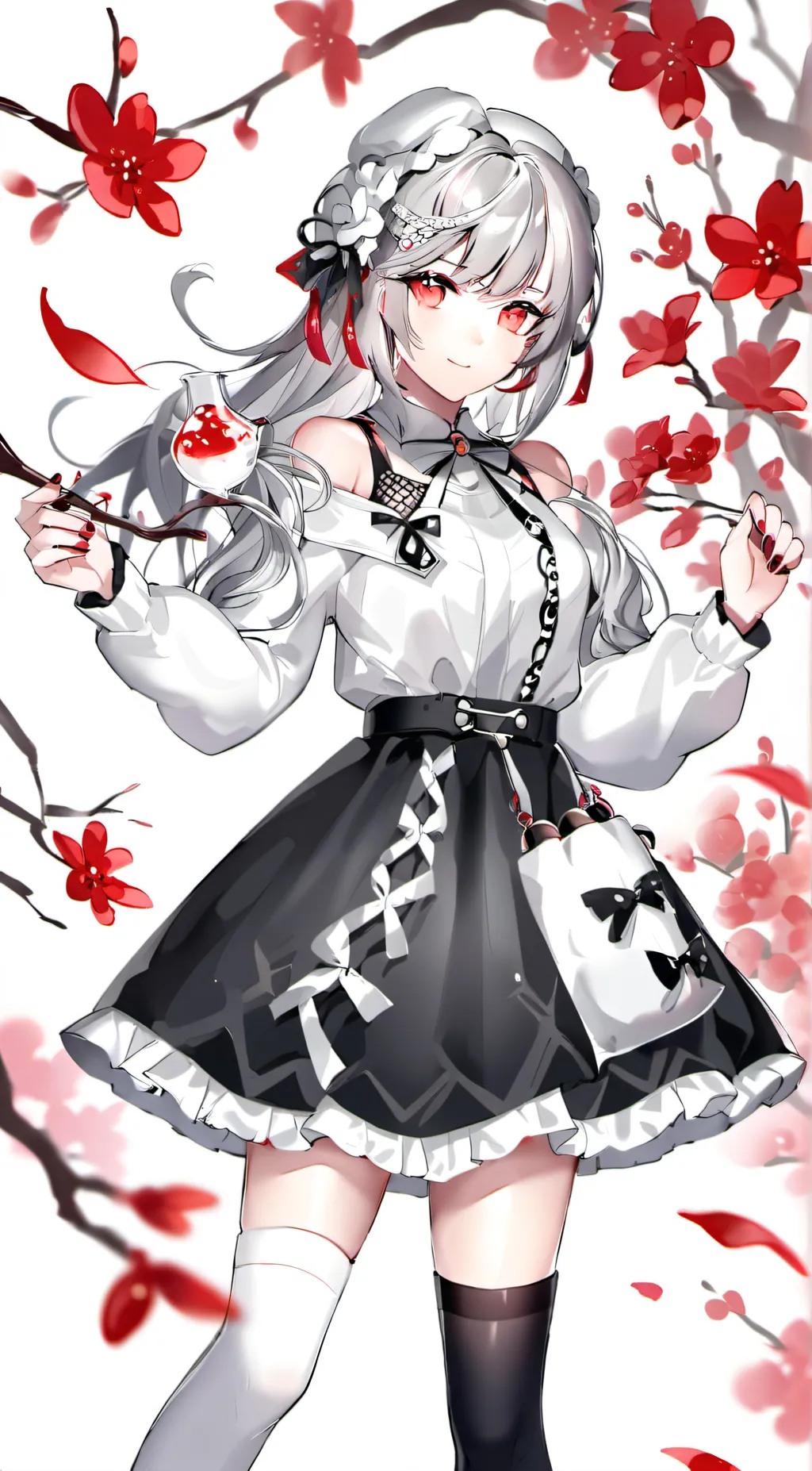 ai character: grace background