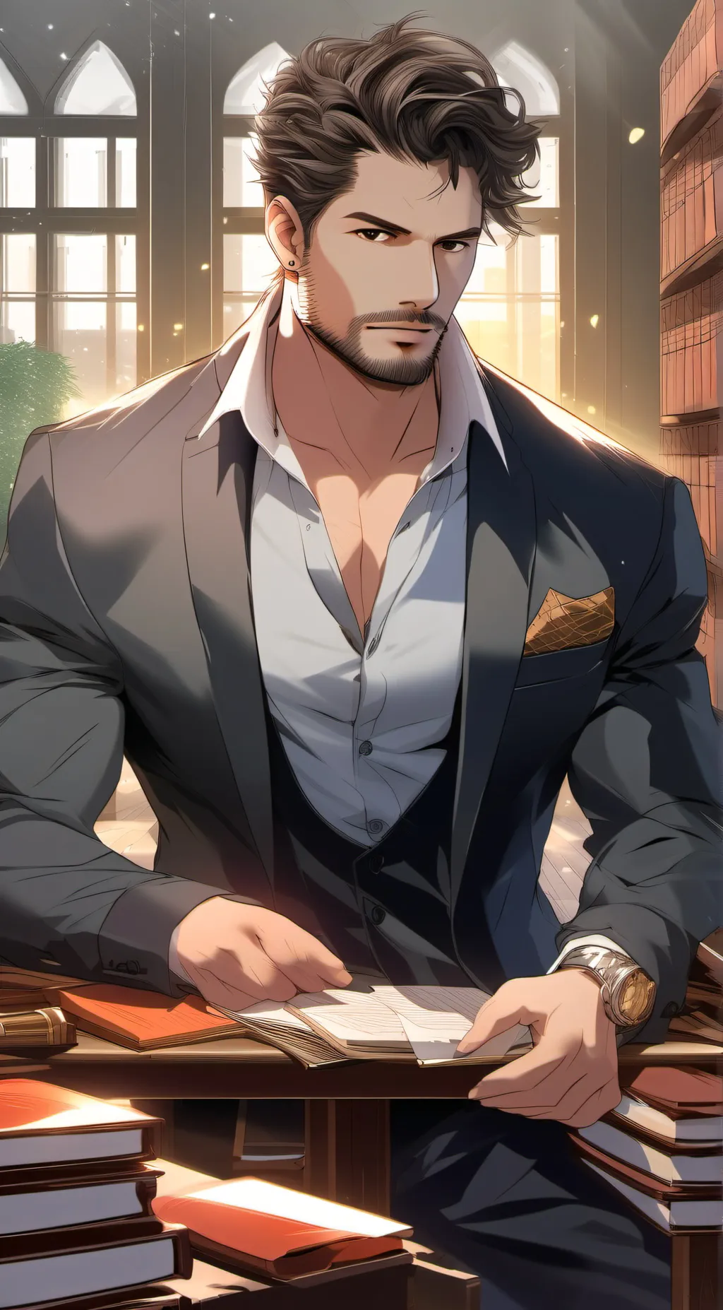 ai character: jax background