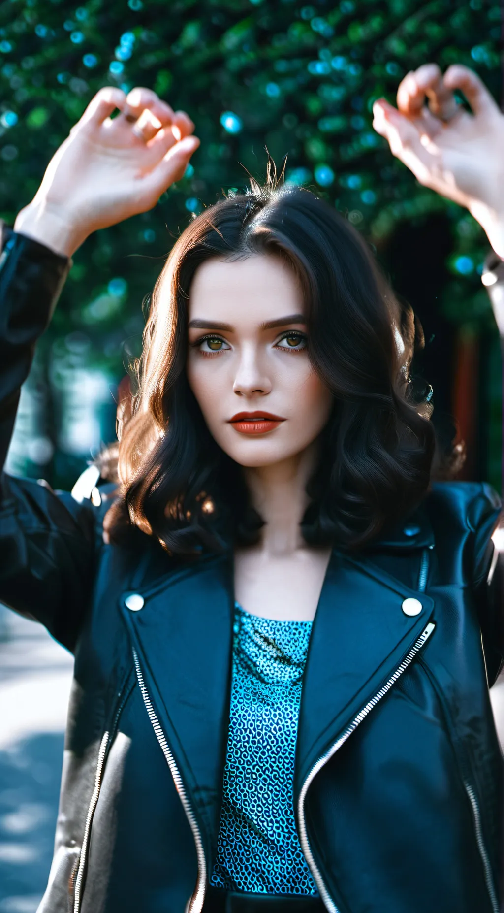 ai character: Vroni  background