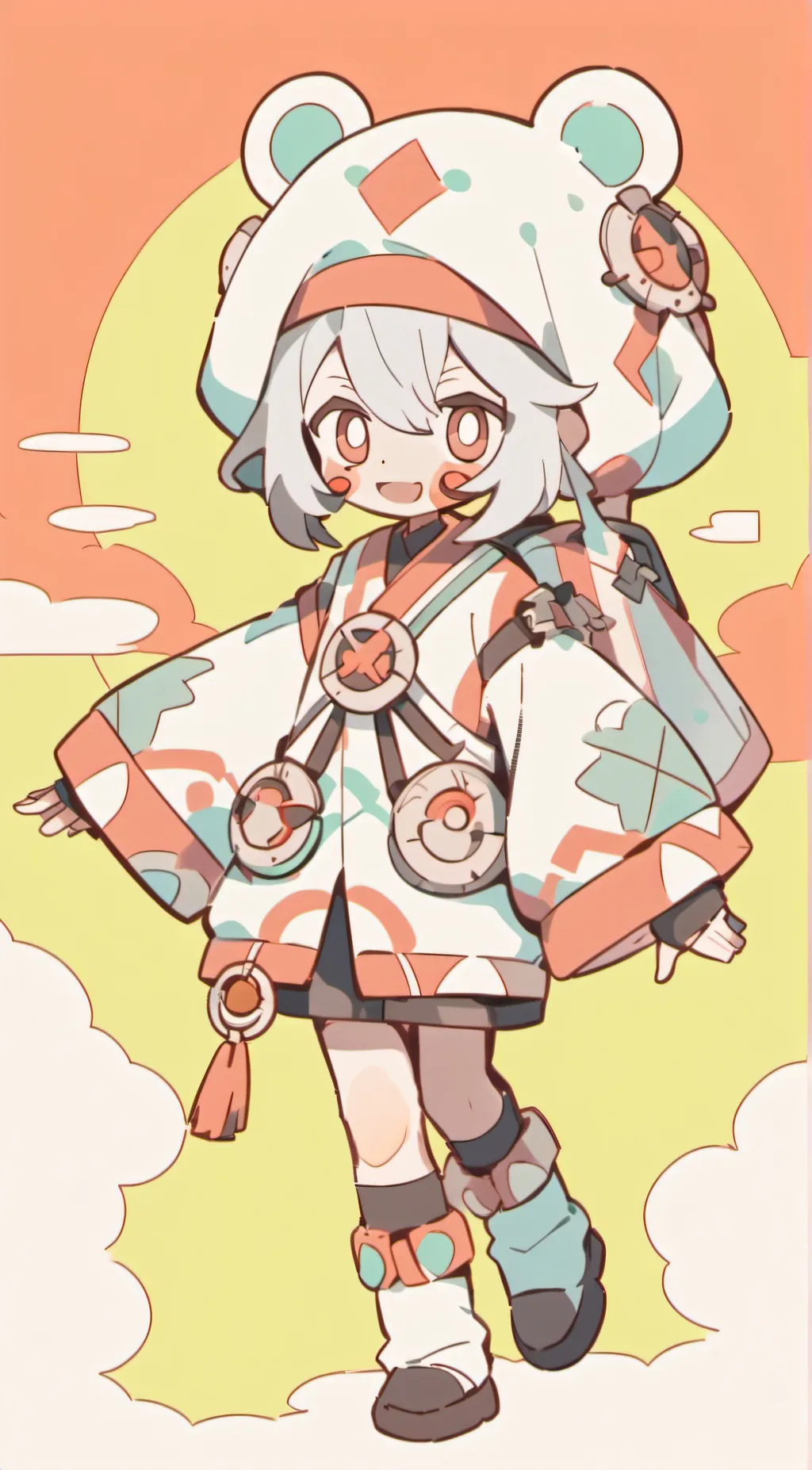 ai character: Overlord meeting  background